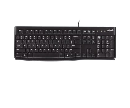 Klawiatura  przewodowa Logitech K120 Keyboard czarna USB